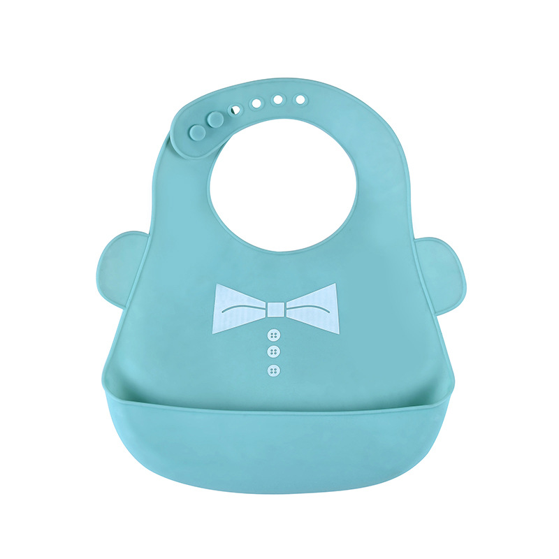 Bib Silicone Feeding Baby Cover